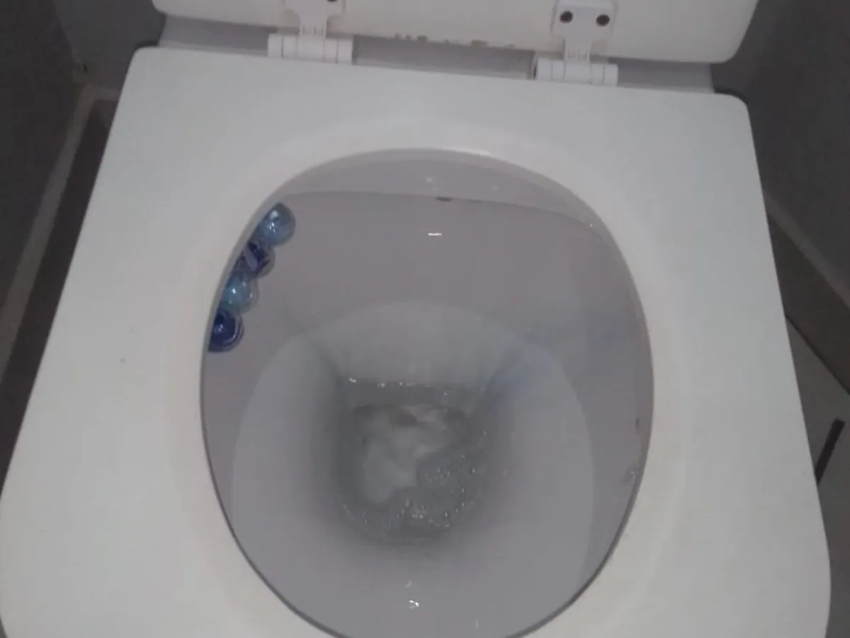 Close-up of completed plumbing repair work