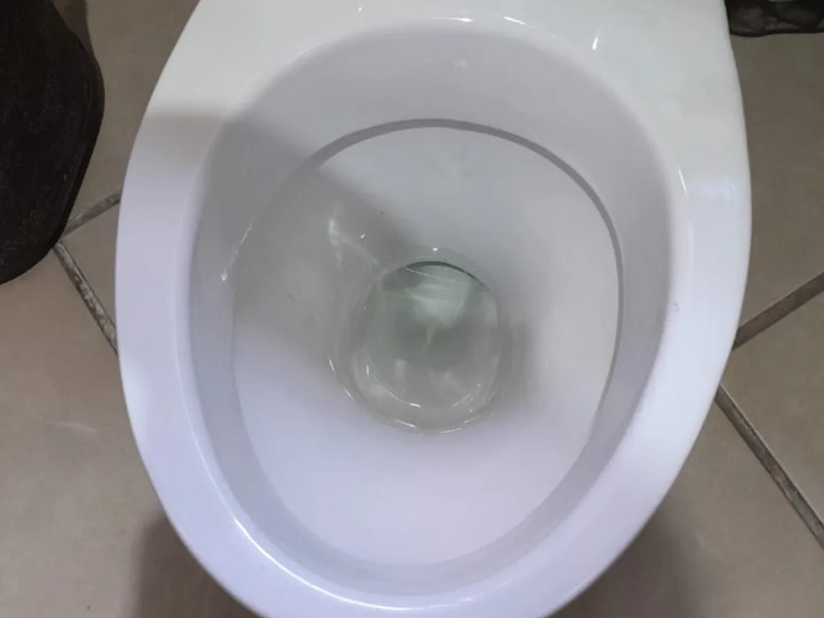 Close-up of completed plumbing repair work