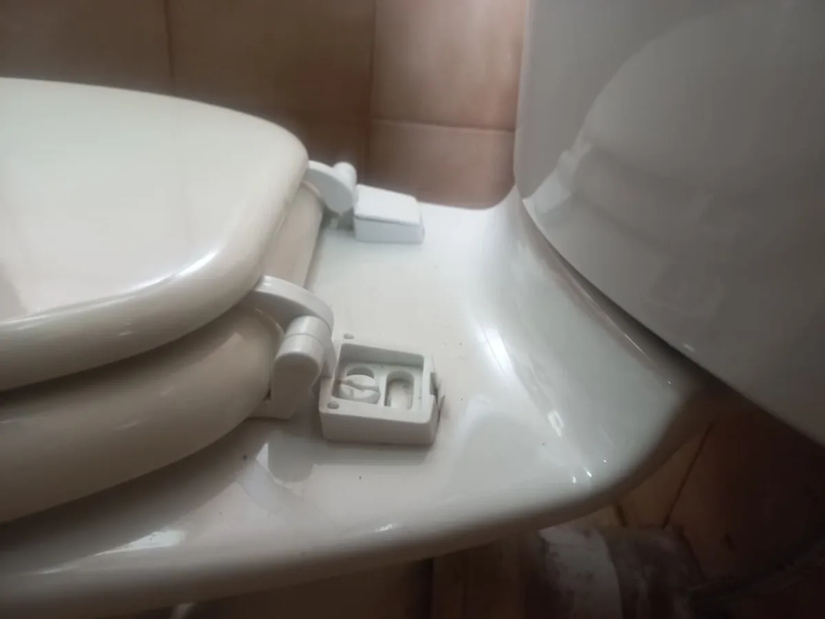 Close-up of completed plumbing repair work