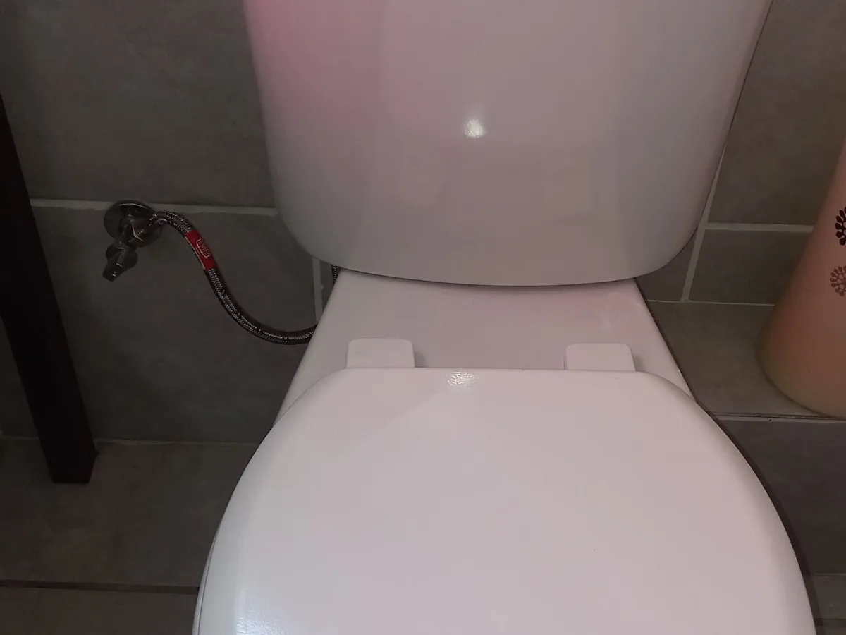 Close-up of completed plumbing repair work