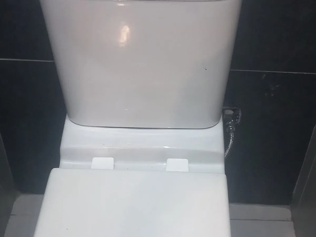 Close-up of completed plumbing repair work