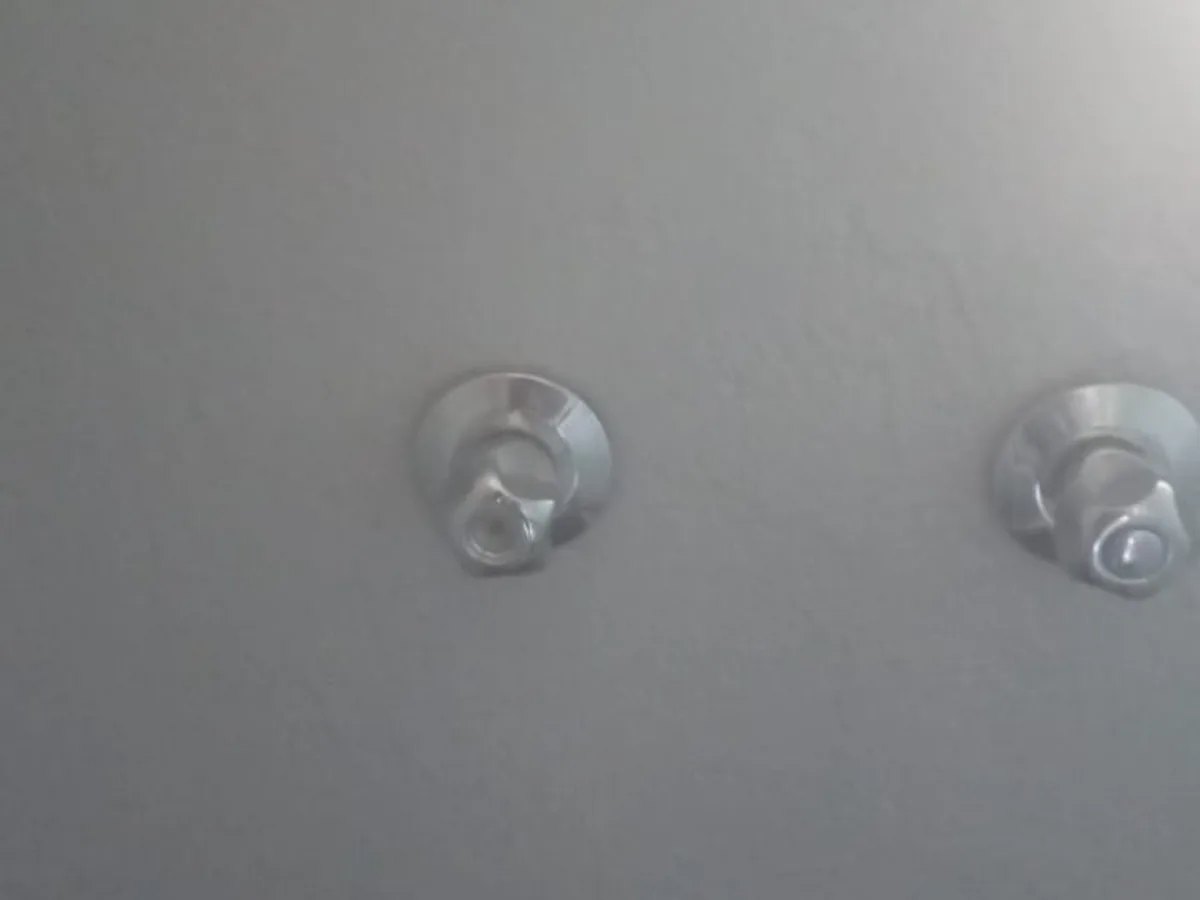 Close-up of completed plumbing repair work