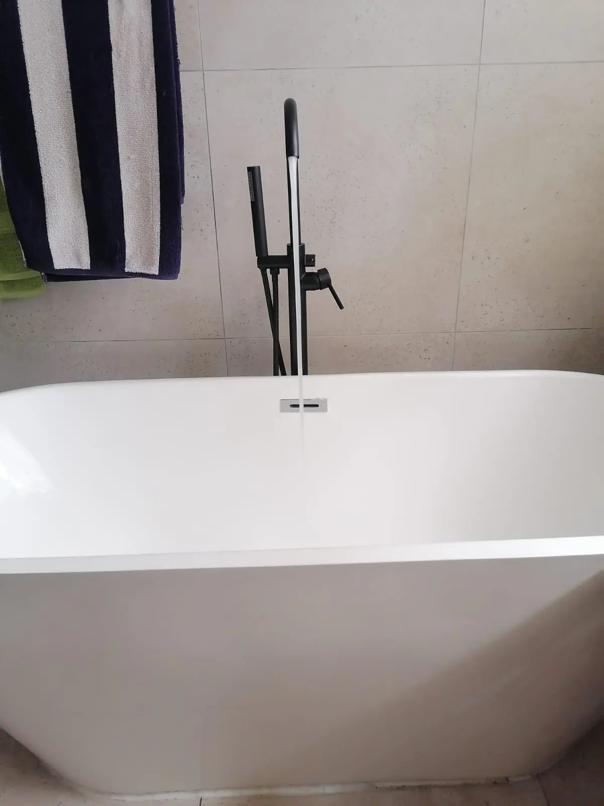 Geyser relocation and new hot-water pipe connections for a renovation project