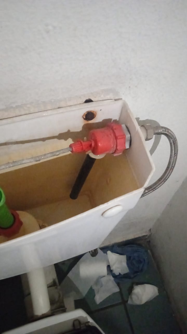 Toilet cistern inlet valve repaired in Boksburg
