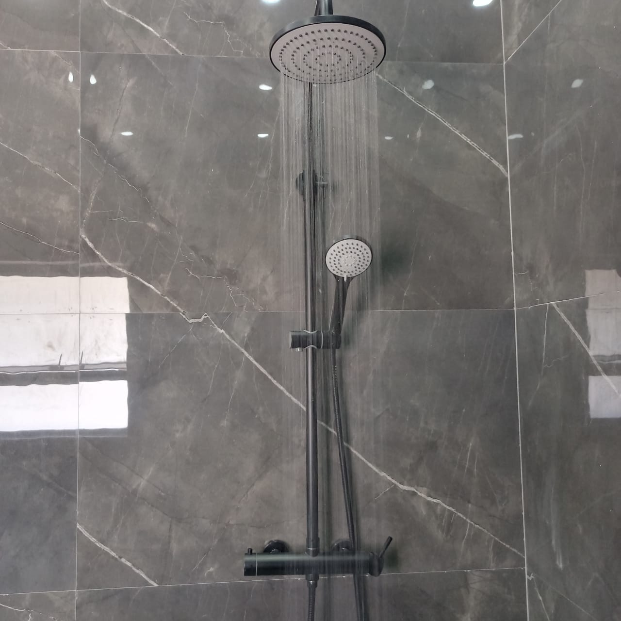 Leaking shower repair completed in a Waterkloof Park bathroom