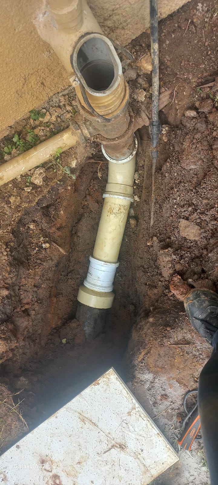 Outdoor drain repair and drainage work completed in Waterkloof Park