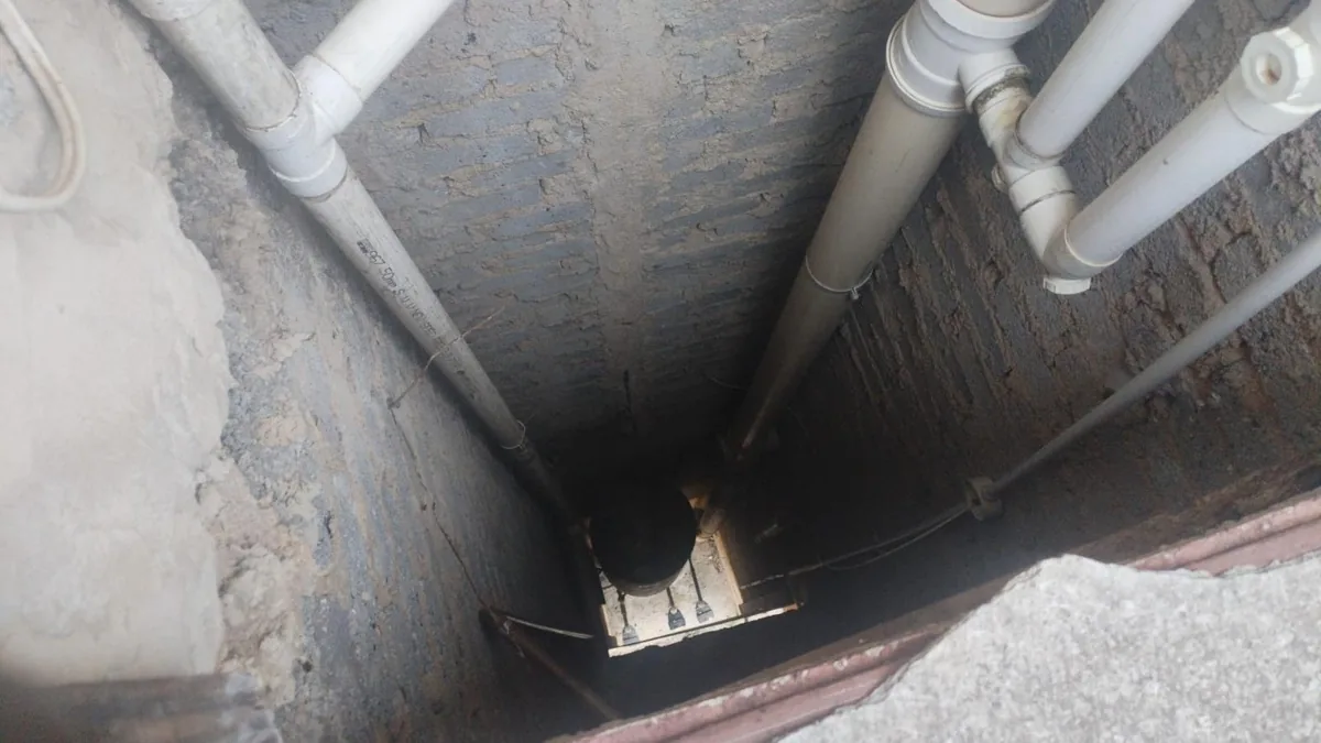 Pressure reducing valve and copper pipework installation by a Wonderboom plumber