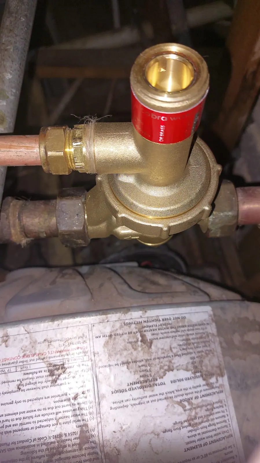 Geyser pressure valve repair control Geyser pressure valve repair control