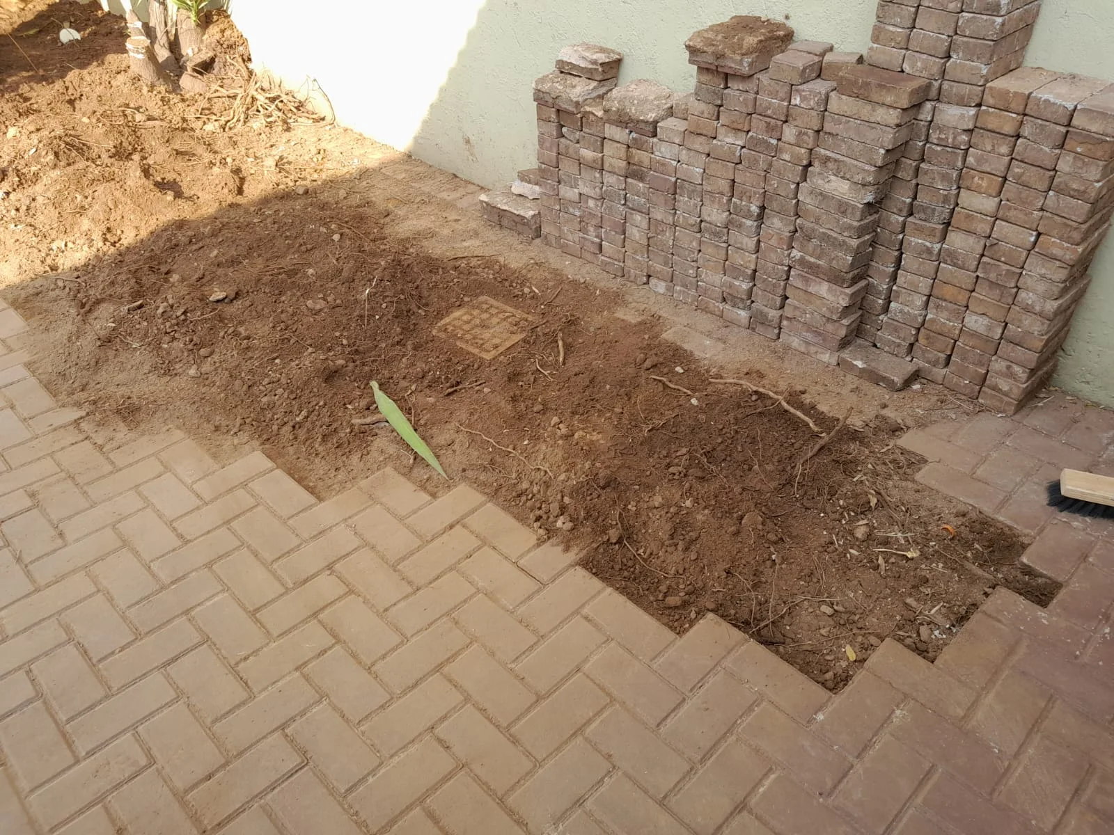 Professional burst pipe work 