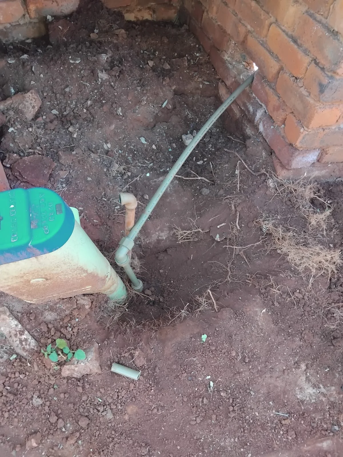 Professional burst pipe work in Glenstantia