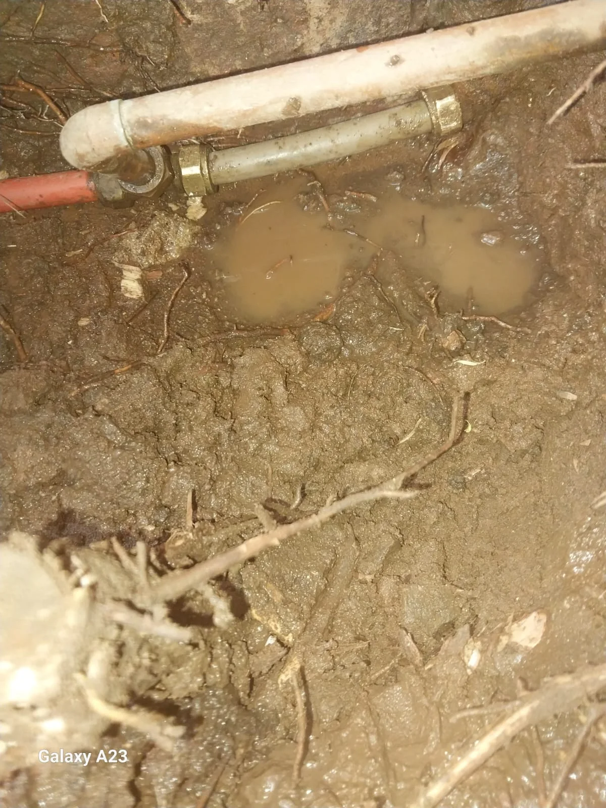 Professional burst pipe work 