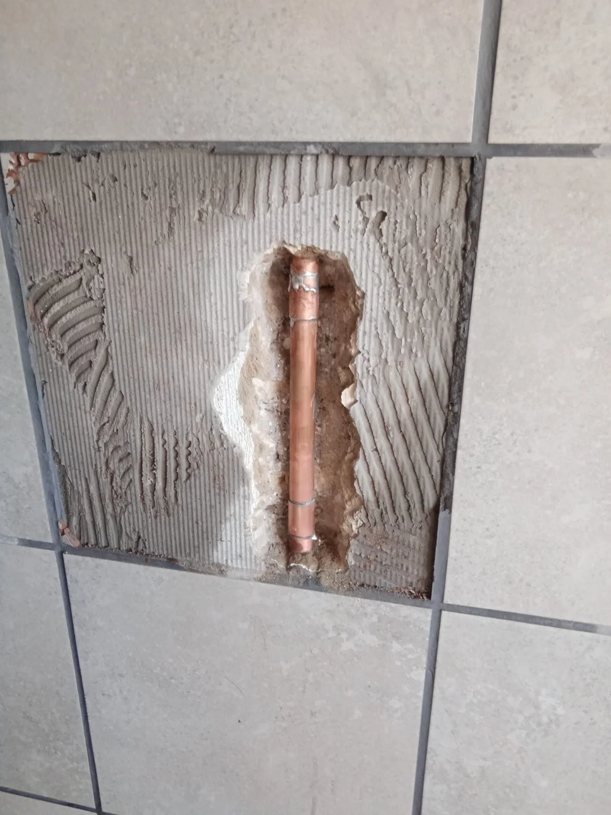 Burst pipe repaired on a West Rand call-out