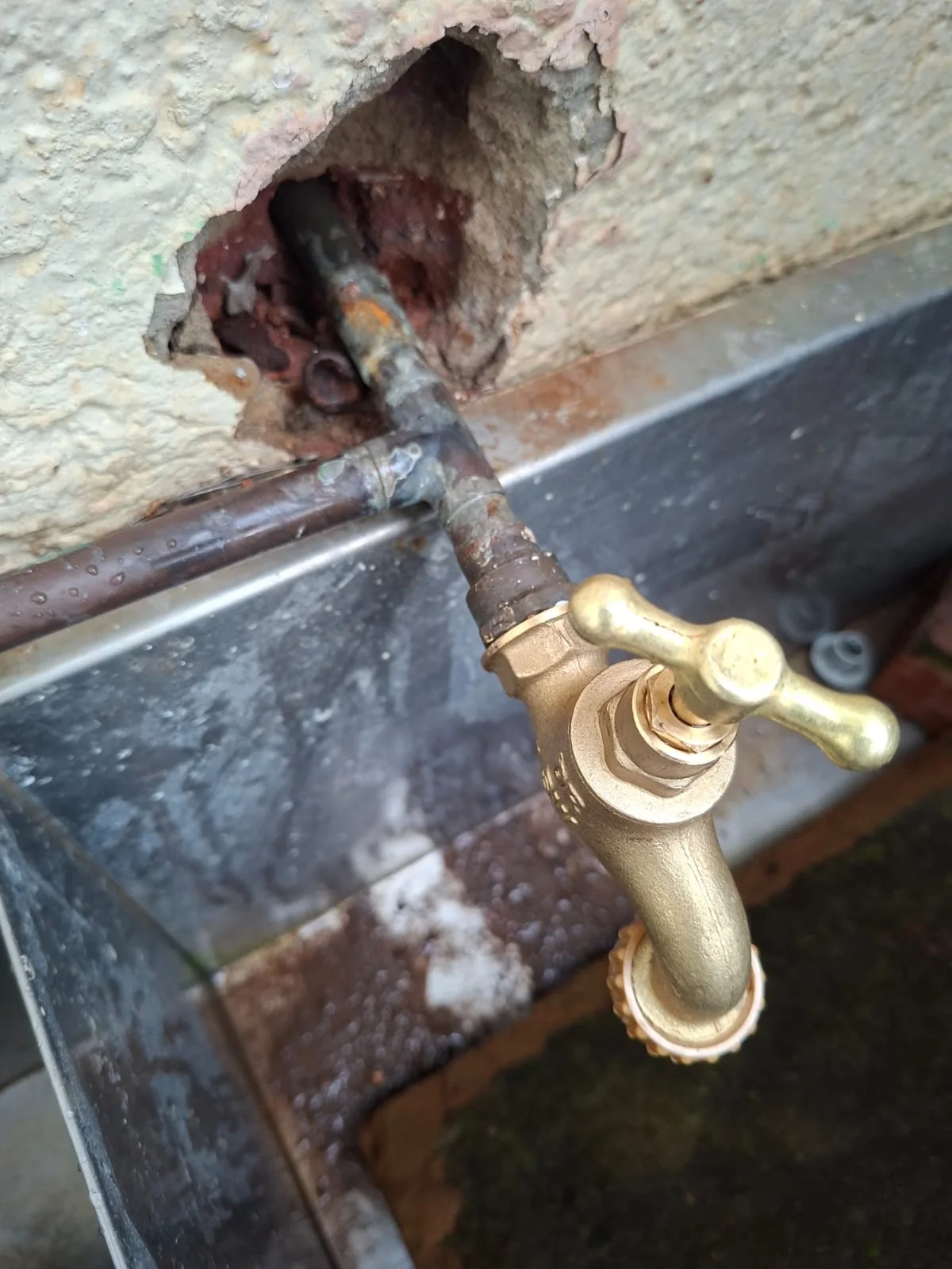 Professional burst pipe work in Malvern