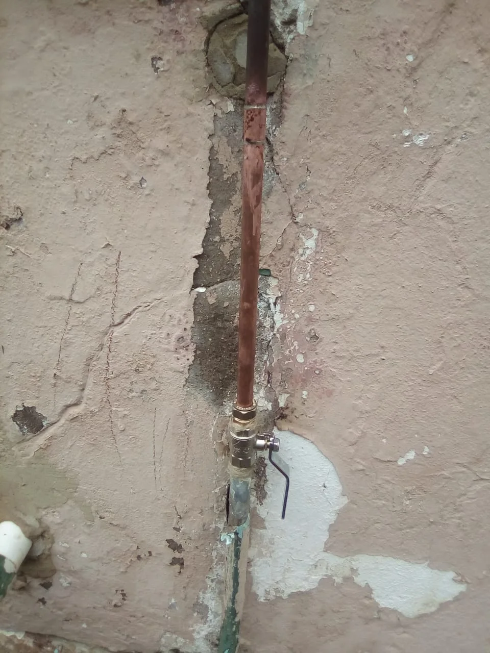 Professional burst pipe work 