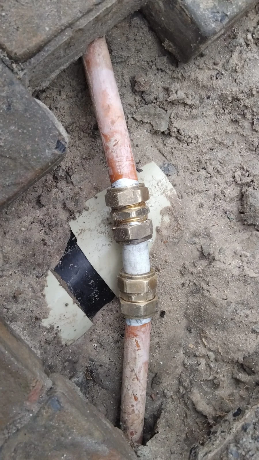 Professional burst pipe work in Wespark
