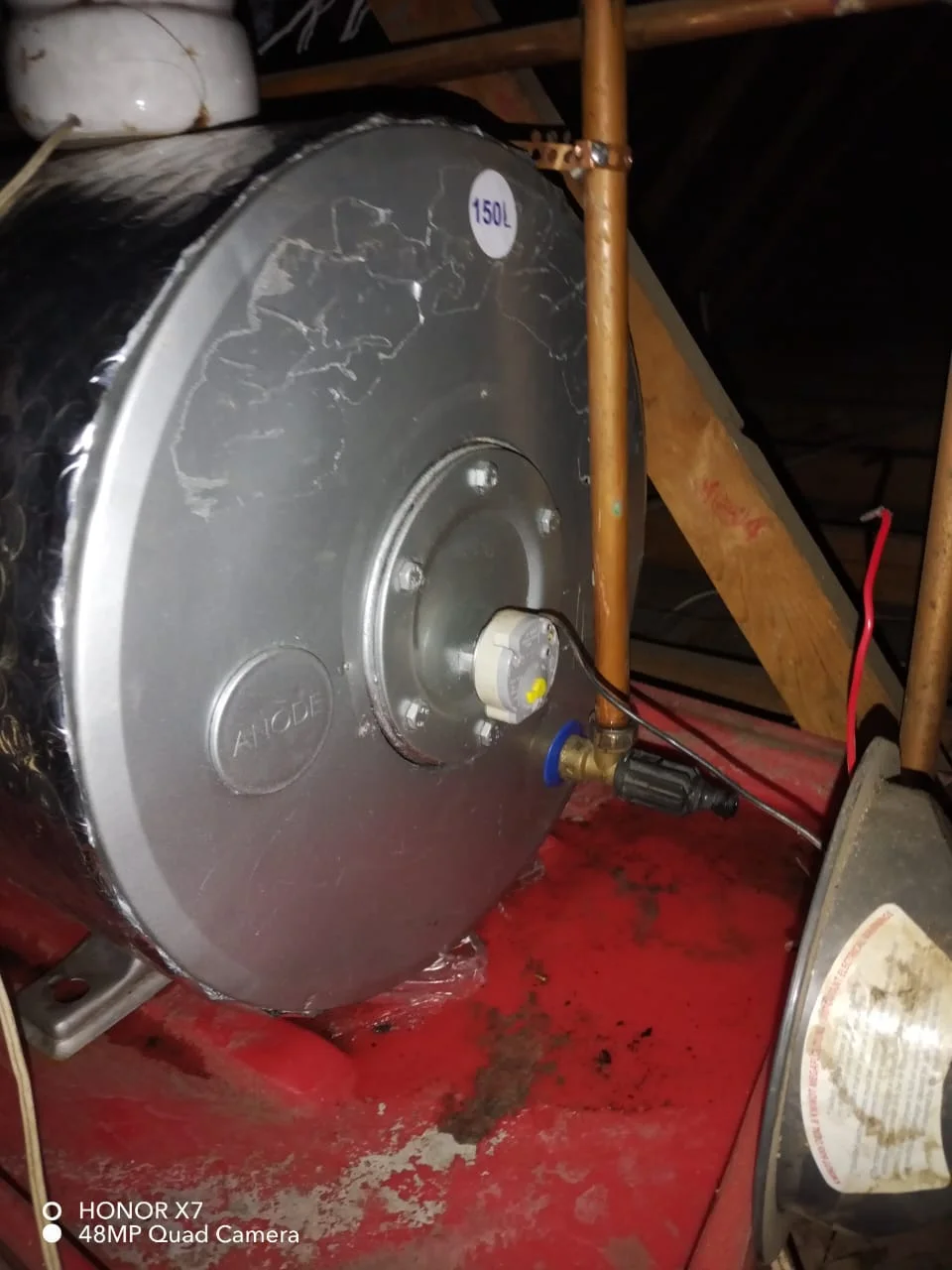 Faulty geyser element, thermostat and flange gasket replaced in Glenstantia