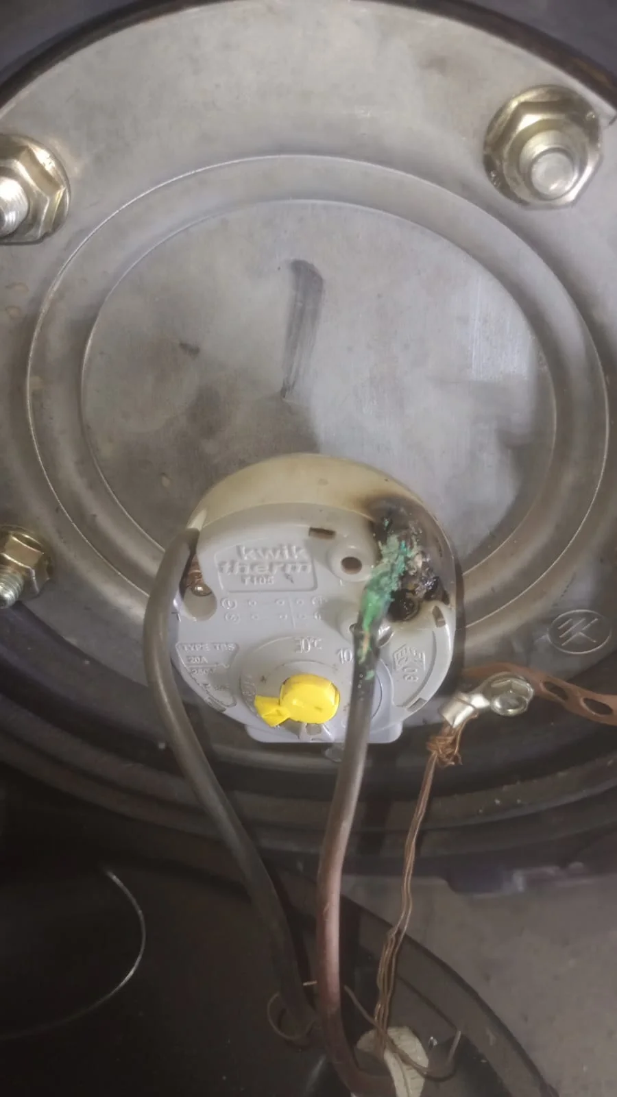 Faulty geyser element, thermostat and flange gasket replaced in Inanda