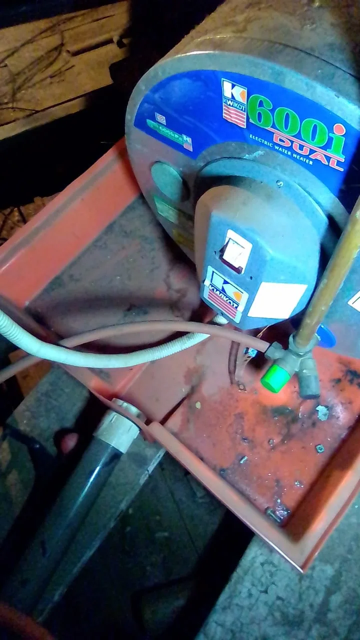 Faulty geyser element, thermostat and flange gasket replaced in Meyerspark