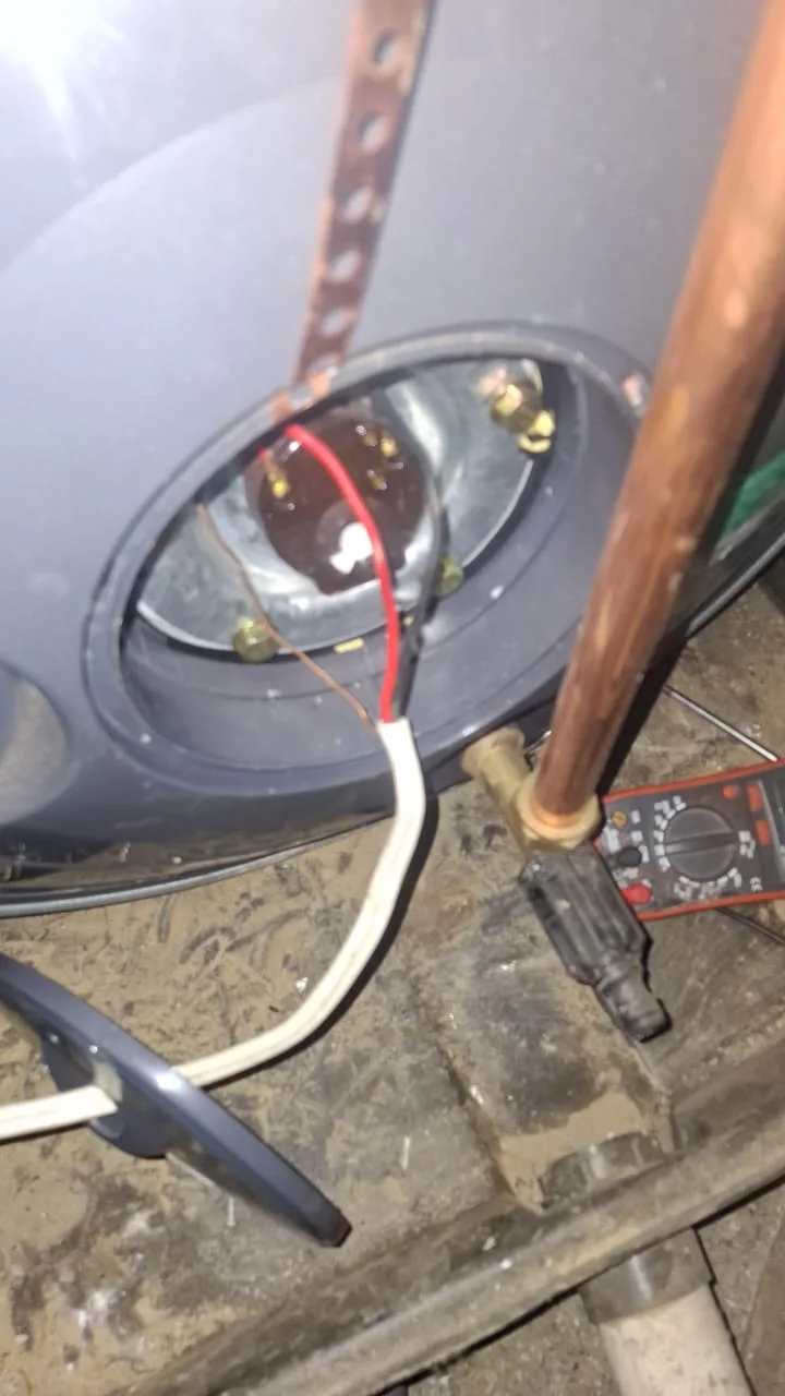 Faulty geyser element, thermostat and flange gasket replaced in Northdene