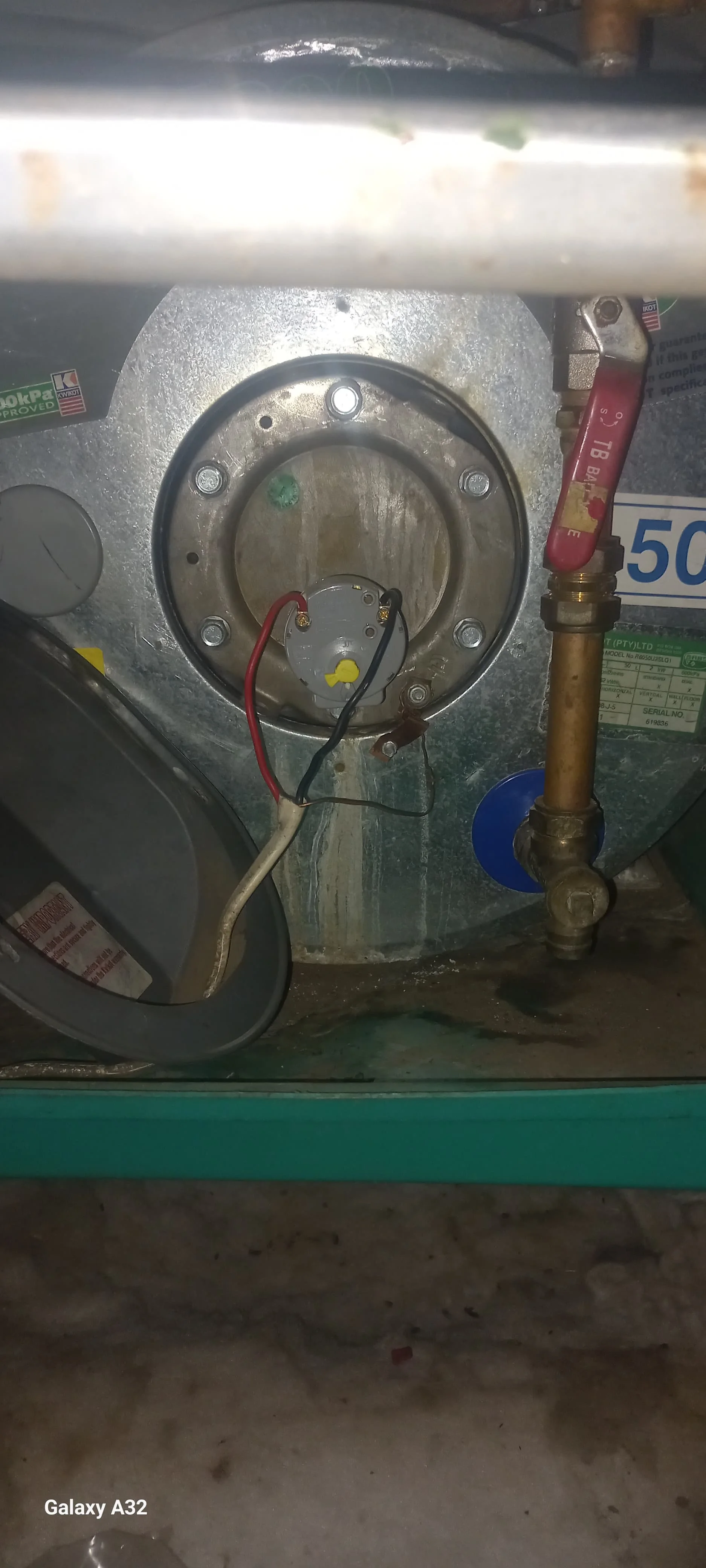 Faulty geyser element, thermostat and flange gasket replaced in Randburg