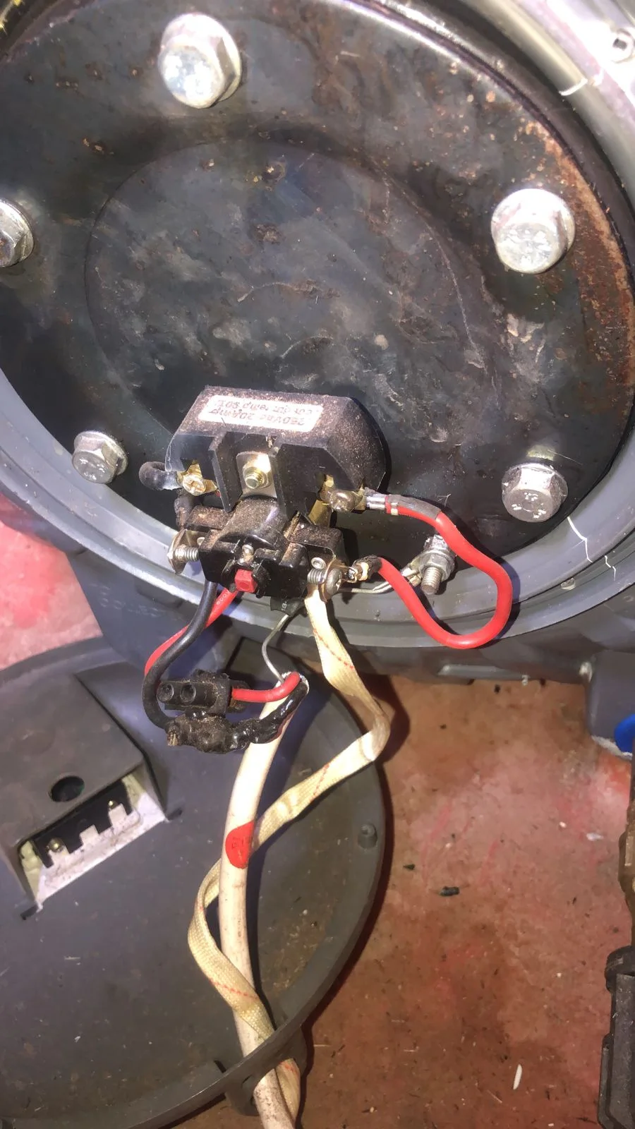 Electric geyser installed safely in a roof space