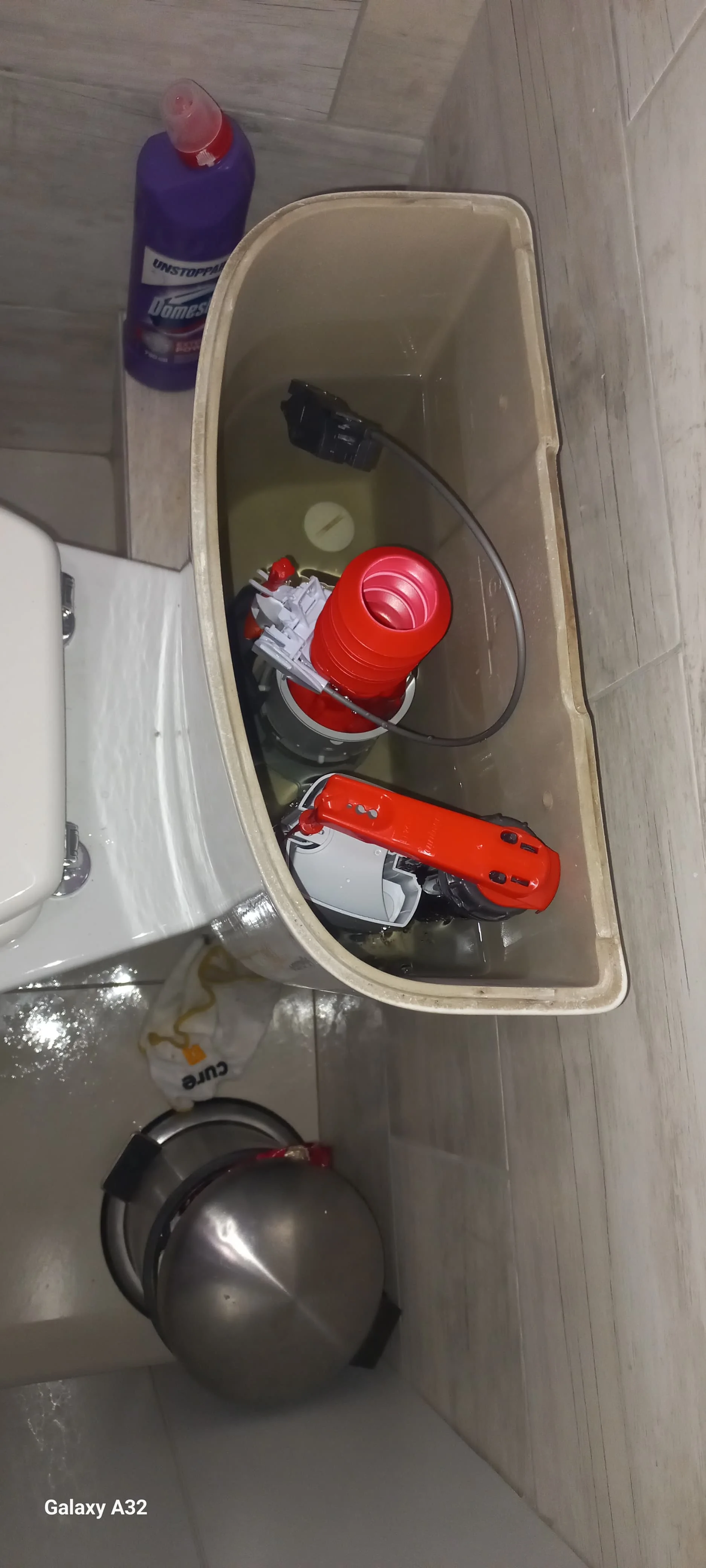 Toilet plumbing repair completed in Brixton