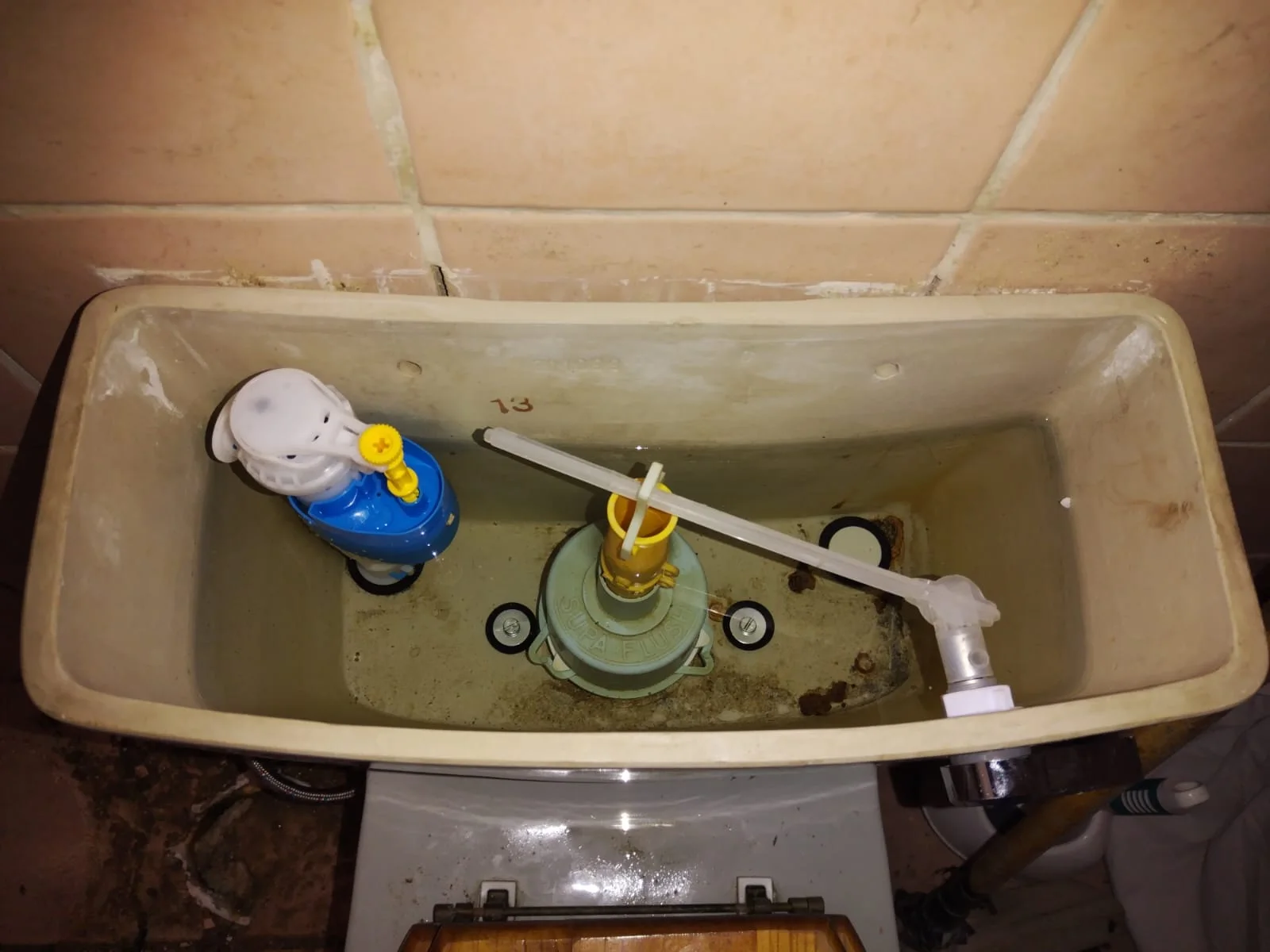 Toilet pan leak westcliff