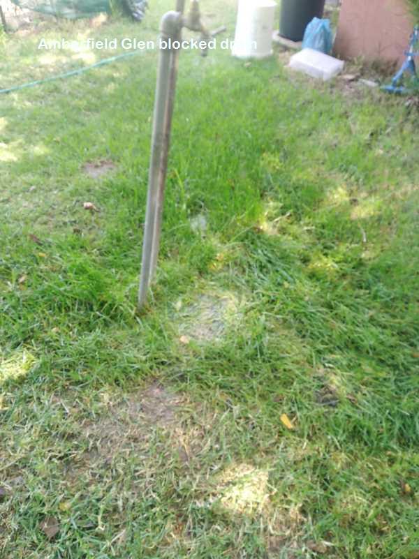 Amberfield Glen blocked drain cleaners