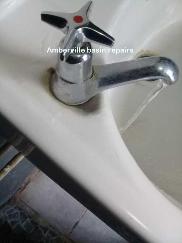 Amberville basin repairs