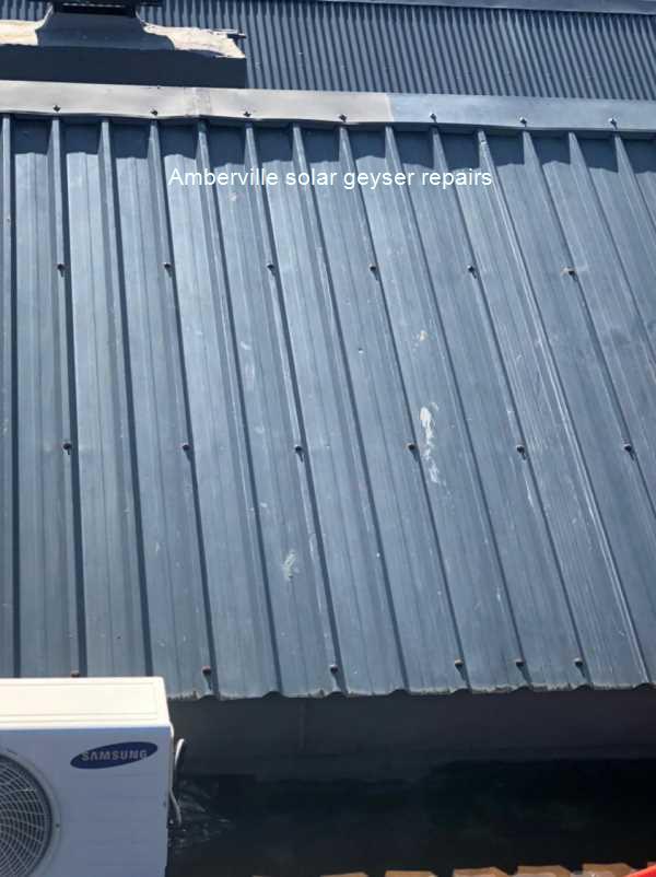 Amberville solar geyser repair teams are fully equipped and certified to ensure a first-time fix for all your solar geyser issues in Amberville.