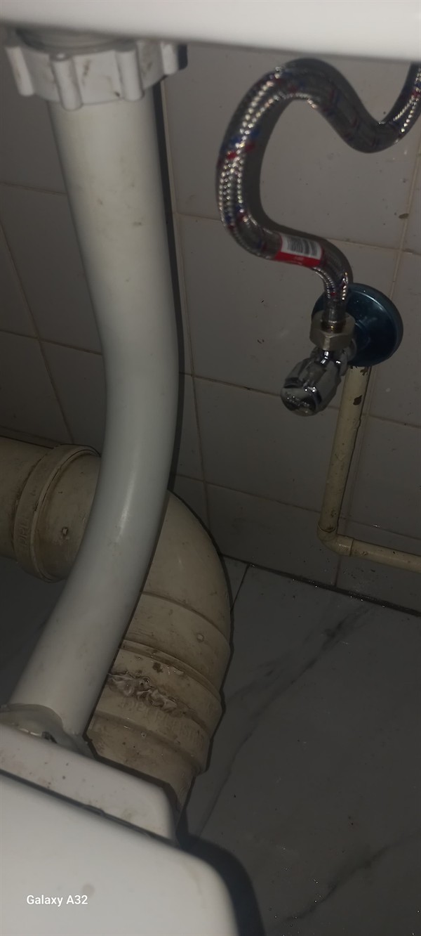 Service call for toilet angle valve