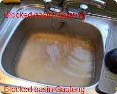 Blocked basin trap in Gauteng