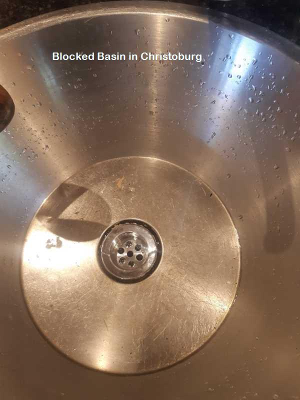 Christoburg blocked basin cleaning