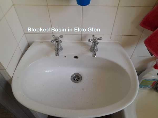 Eldo Glen blocked basin cleaning