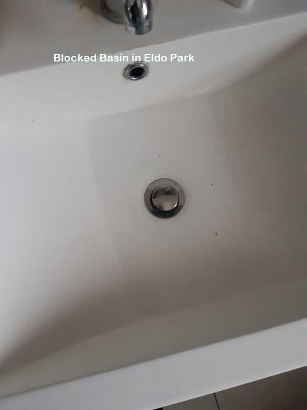 Eldo Park blocked basin cleaning