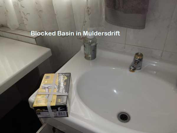 Blocked basin in Muldersdrift