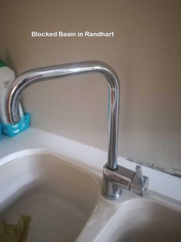 Blocked basin in Randhart