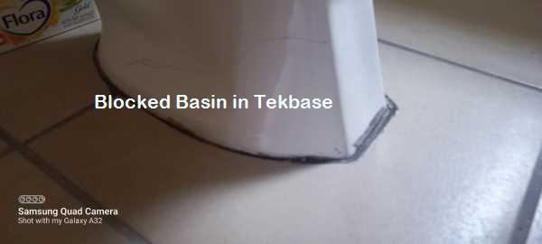 Blocked basin in Tekbase