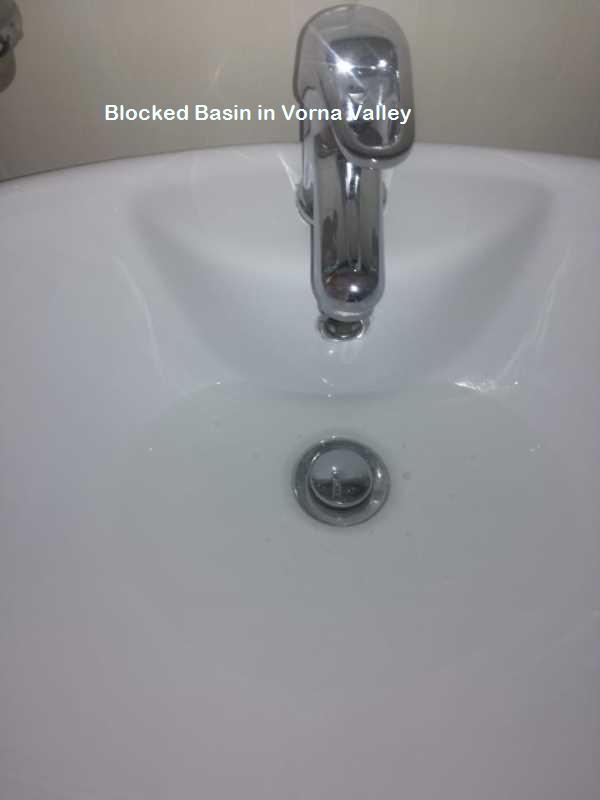 Blocked basin in Vorna Valley