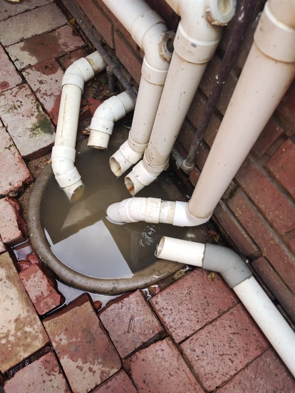 Pipe flow fixed after drain blockage removal