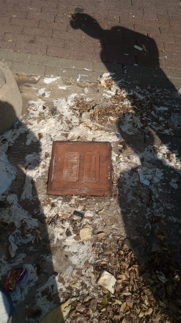 Final clear of blocked drain