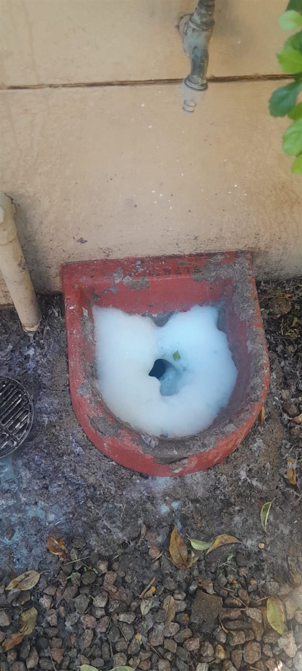 Fast drainage restored after repair