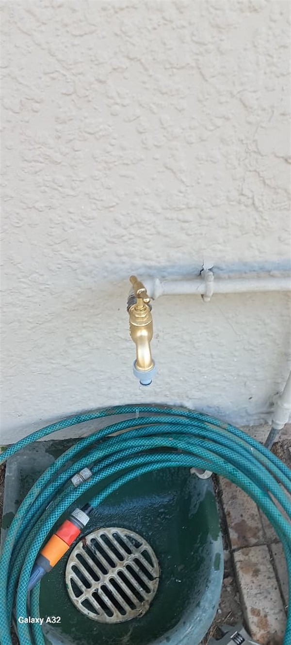 Fast drainage restored after repair