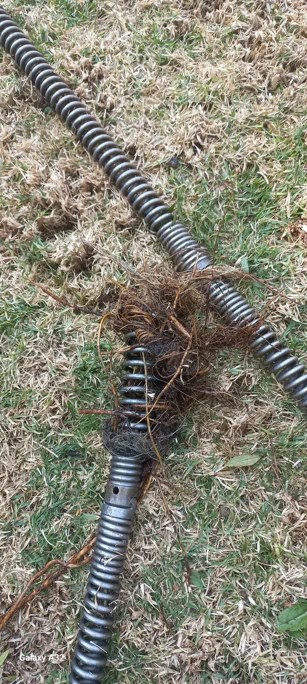 Cleared underground drain restriction after professional blockage removal