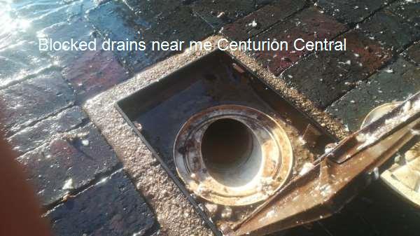 Blocked drains near me Centurion Central