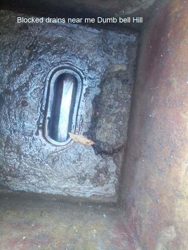 Blocked drains near me Dumb bell Hill