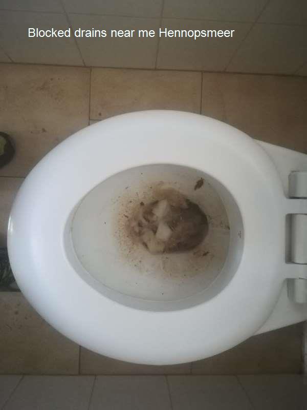 Blocked drains near me Hennopsmeer