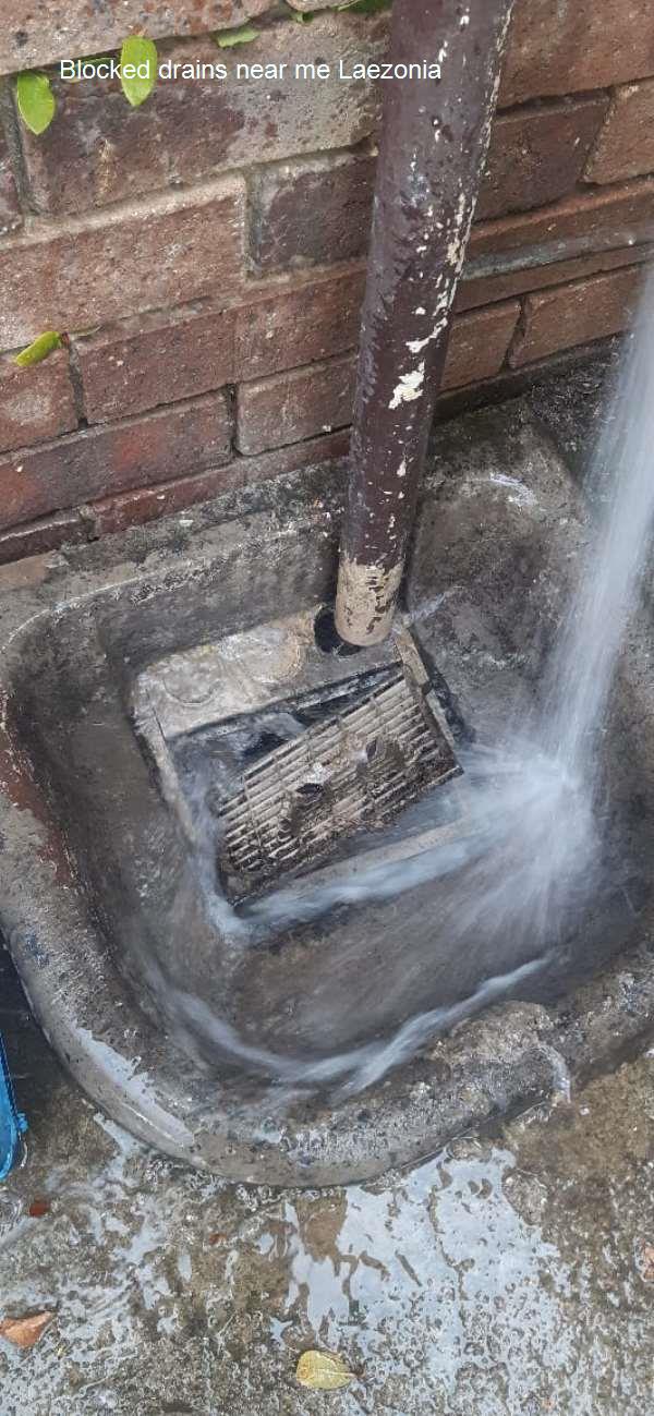 Blocked drains near me Laezonia