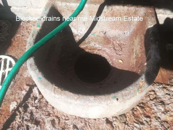 Blocked drains near me Midstream Estate