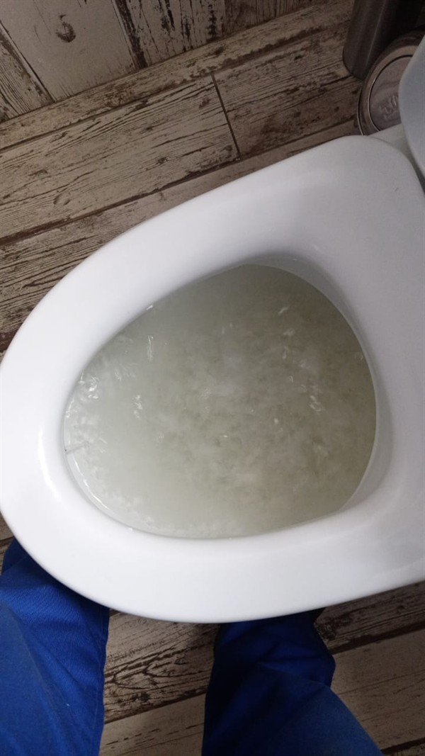 Toilet blockage completely gone after clearing